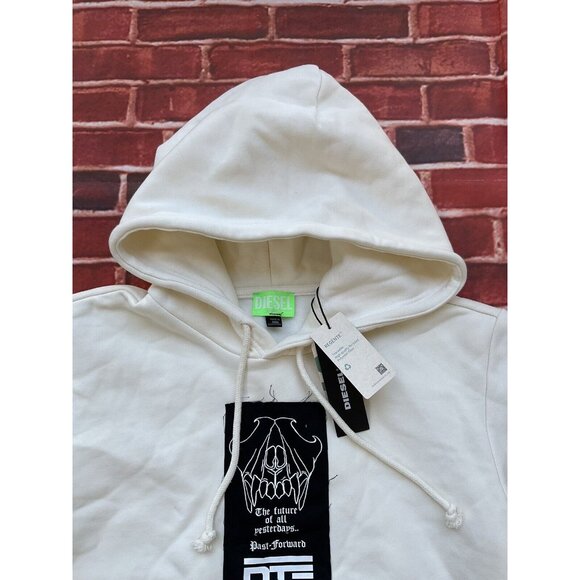 Diesel Men’s Sweatshirt Girk Hood N3 Pullover Hoodie Size L - Picture 8 of 11